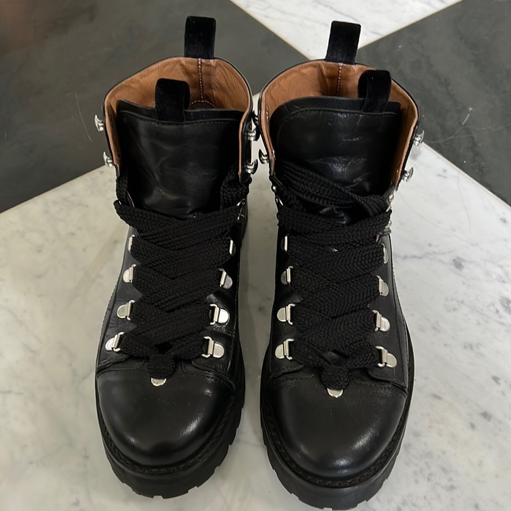 All Saints combat boots